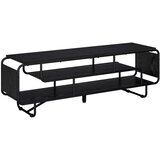  TV stalak 140 x 36 x 45 cm Crni hrast Konstruirano drvo Cijene