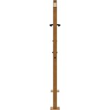 vidaXL Vrtna vrata 105x105 cm otporni čelični plameni dizajn | shoptok.hr