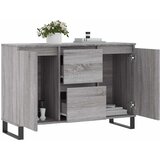  Komoda sivog hrasta sonome 101,5x35x70 cm od konstruiranog drva | Eponuda.com