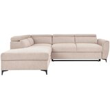 MID.YOU KOTNA SEDEŽNA GARNITURA, velur krem barve | Shoptok.si