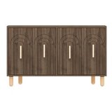 Hanah home komoda tiger walnut