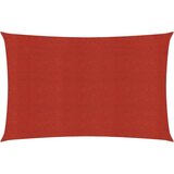  Jedro za zaštitu od sunca 160 g/m² crveno 5 x 7 m HDPE | shoptok.hr