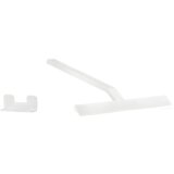 Zone Denmark RIM čistilec prhe z držalom, 22cm - Bela | Shoptok.si