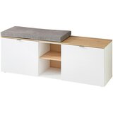 XORA GARDEROBNA KLOP bela, hrast artisan | Shoptok.si