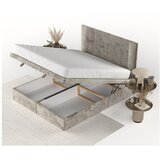 Maison de Rêve Bež tapecirani bračni krevet s prostorom za odlaganje 160x200 cm Mavel – | shoptok.hr