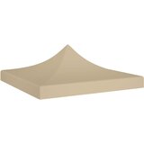 vidaXL Streha za vrtni šotor 3x3 m bež 270 g/m², (20580642) Cene