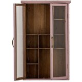 Bloomingville Prašno rožnata vitrina iz masivne jelke 50x80x14 cm Hazem – | Shoptok.si