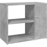  Bočni ormarić boja betona 60 x 30 x 50 cm konstruirano drvo | shoptok.hr