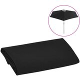 vidaXL Nadomestna tkanina za zunanji senčnik črna 300 cm | Shoptok.si