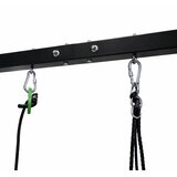 Lean Toys Vrtna gugalnica 2 v 1 z okvirjem – stabilna jeklena konstrukcija | Shoptok.si