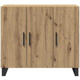  Kreveta Umjetnički hrast 90 x 34 x 80 cm Konstruirano drvo | shoptok.hr
