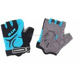 Crosser rukavice CG-501 short finger black/blue l cene