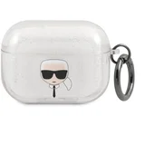 Ohišje za slušalke Airpods za Airpods Pro Glitter Chic, Srebrna, (5000075450)