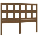  Posteljno vzglavje medeno rjavo 185,5x4x100 cm trdna borovina, (20646337) | Shoptok.si