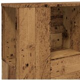 vidaXL Uzglavni ormarić staro drvo 120x19x104,5 cm konstruirano drvo | shoptok.hr