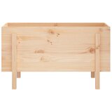  Povišena vrtna gredica 101 x 50 x 57 cm od masivne borovine | shoptok.hr