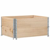  Okviri za palete 2 kom 80 x 60 cm od masivne borovine | shoptok.hr