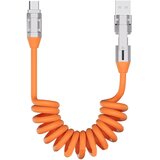 INF Samonavijalni 240W USB-A+USB-C na USB-C kabel, 120cm, hitro polnjenje, (5000276535) | Shoptok.si