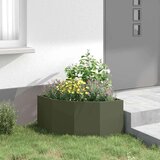  Kutni Sadič Maslinovo zelena 60 x 60 x 35 cm Čelik | shoptok.hr