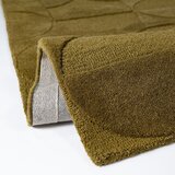 Flair Rugs Temno zelena ročno tkana volnena preproga 120x170 cm Gigi – | Shoptok.si