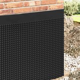  Pucketana odvodna ploča Crna 0,5 x 10 m HDPE | shoptok.hr
