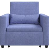  3-u-1 kauč na sklapanje plava denim tkanina | shoptok.hr