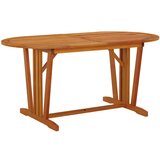 vidaXL Vrtna miza 160x85x75 cm trden evkaliptusov les, (20665458) | Shoptok.si
