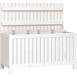  Vrtna kutija za pohranu bijela 115x49x60 cm od masivne borovine | shoptok.hr