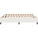  Krevetna platforma Krema 200 x 200 cm Kordura tekstil | shoptok.hr