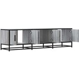 vidaXL TV ormarić sivi Sonoma 150x35x41 cm Konstruirano drvo i metal | shoptok.hr