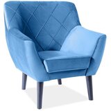Molarem Home Fotelja Kier 1 BARŠ.-mornarsko plava | shoptok.hr