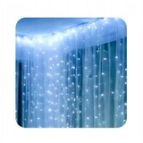 Molarem Home Božićne LED lampice - Zavjesa – 300 LED, IP20, hladno bijela, 8 načina osvjetljenja, USB napajanje | shoptok.hr
