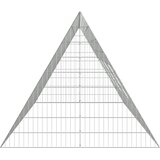  Kavez za piliće Srebrno 430 x 100 x 85 cm Cinkani čelik | Eponuda.ba