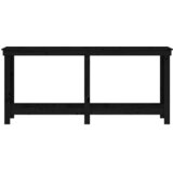  Radni stol Crna 180x50x80 cm od masivne borovine | shoptok.hr