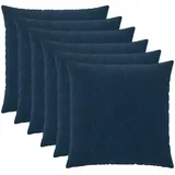 Presvlaka za jastuk 6 pcs HEERLEN Plava 70 x 70 cm