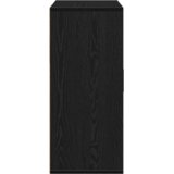 vidaXL Strani šal Črni hrast 60 x 31 x 70 cm Konstruiran les | Shoptok.si