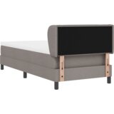 Box Spring Krevet s Madracem Taupe 80x200 cm Tkanina | shoptok.hr