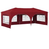  Rastezljivi šator za zabave 575 x 288 x 245 cm Tamno crvena | Eponuda.ba