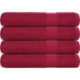  Ručnici FROGN 4 kom bordo 100x200 cm 360 g/m² | shoptok.hr