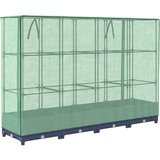  Povišena gredica s pokrovom za staklenik izgled ratana 160x40x123 cm | Eponuda.ba