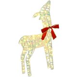  Obitelj jelena 3 pcs Topla bijela 128 cm PET | shoptok.hr