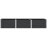  Povišena vrtna gredica Crna 300 x 100 x 54 cm | shoptok.hr