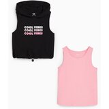 CA komplet za devojčice, duks i mjica, Crno i roze CA komplet za devojčice, duks i mjica, Crno i roze Slike