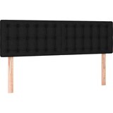  Krevet s oprugama i madracem crni 140x200 cm od tkanine | shoptok.hr