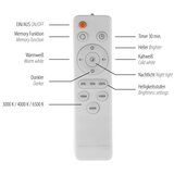 SCHÖNER WOHNEN 14594-39 - LED prigušiva plafonska svetiljka TAVOLI LED/20W/230V siva+daljinski upravljač | Eponuda.com