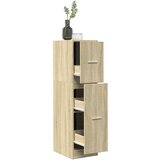 vidaXL Lekarniška omara sonoma hrast 30x41x118 cm inženirski les Cene