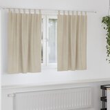 vidaXL Zavjese Krem Poliester 140 x 140 cm Šik dizajn Zavjese Cijene