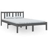  Za krevet od masivnog drva sivi 120 x 200 cm | shoptok.hr