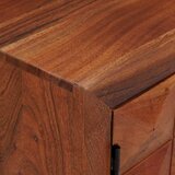 TV ormar boja meda 112 x 30 x 48 cm Masivno bagremovo drvo | shoptok.hr