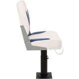 vidaXL 2-dijelni set sklopivog sjedala za brod plavo-bijeli 41x36x48cm | shoptok.hr